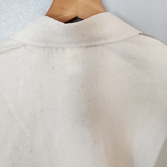 Collared Drawstring Two Piece Pants Set - Picture 5 of 15